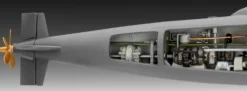 Revell 05185 S.S.B. Abraham Lincoln SSBN-602 mit Interieur | U-Boot Bausatz 1:253