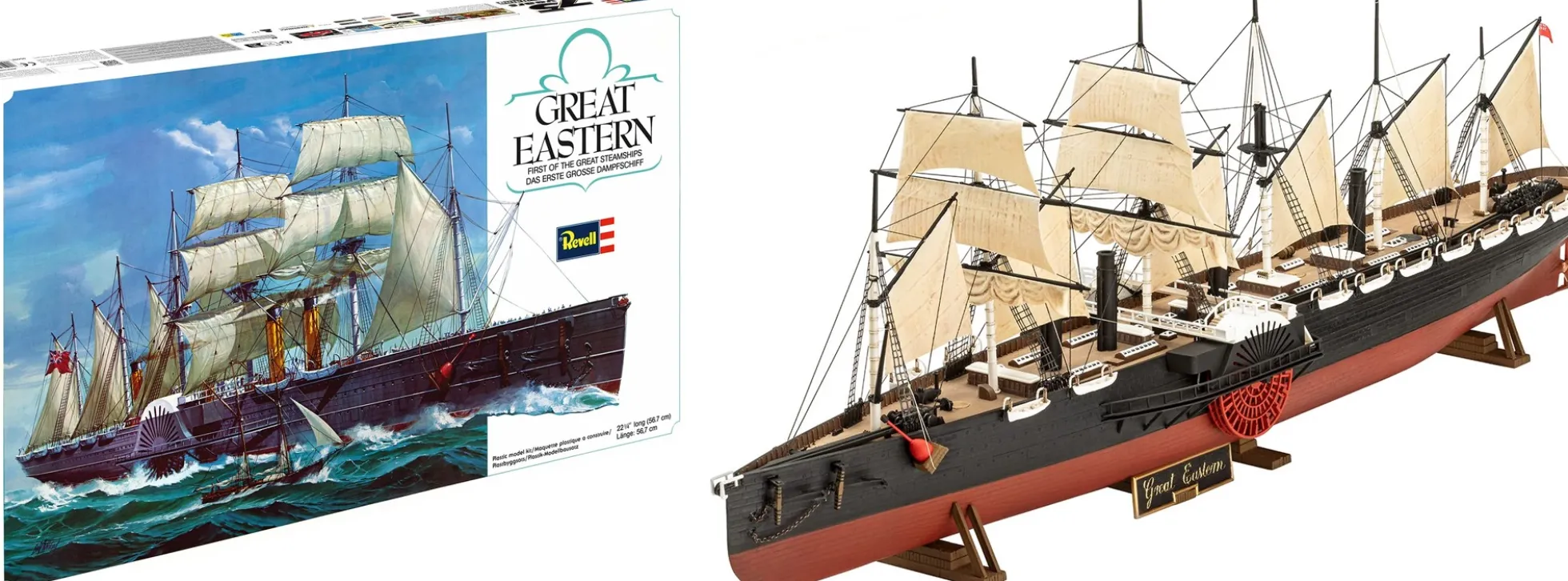 Revell 05608 SS Great Eastern - 75 Jahre | Schiff Bausatz 1:388