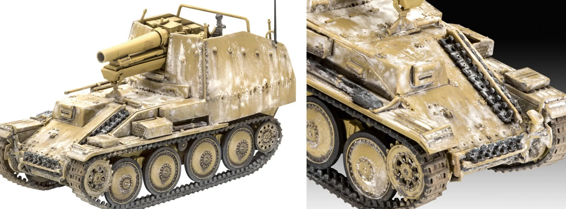 Revell 03315 Sturmpanzer 38t Grille Ausf. M | Militär Bausatz 1:72