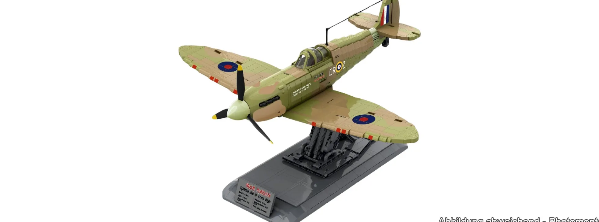 Revell 00962 Supermarine Spitfire Mk.II Aces High - Brick-System | Flugzeug Baukasten 1:18