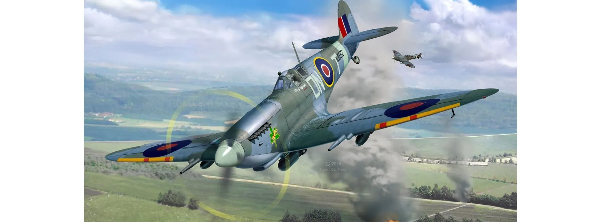 Revell 03927 Supermarine Spitfire Mk.IXc | Flugzeug Bausatz 1:32