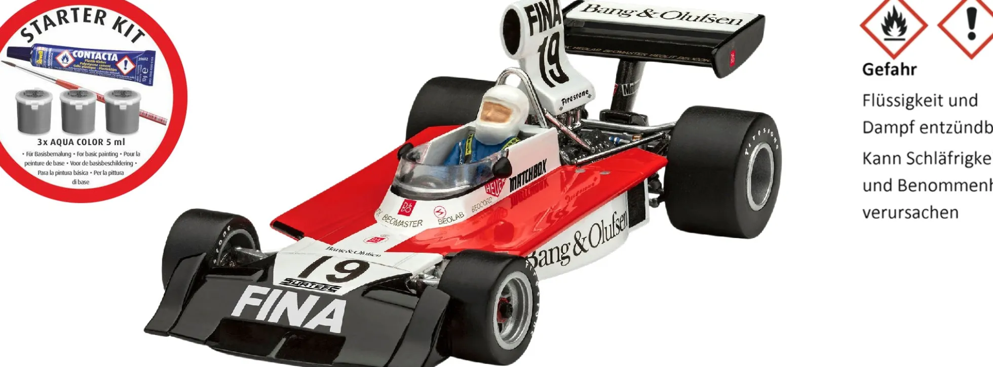Revell 77739 Surtees TS16/03 | Classics | Starter-Kit | Auto Bausatz 1:32