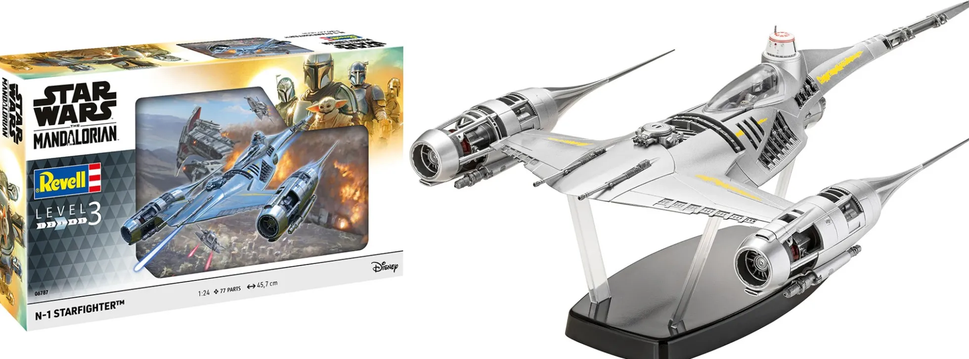 Revell 06787 The Mandalorian N1 Starfighter | STAR WARS Bausatz 1:24
