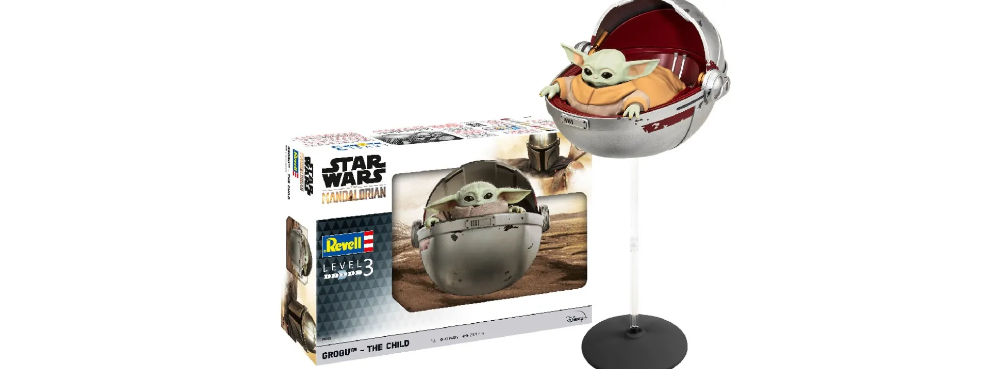 Revell 06783 The Mandalorian: The Child | Star Wars | Figuren Bausatz 1:3