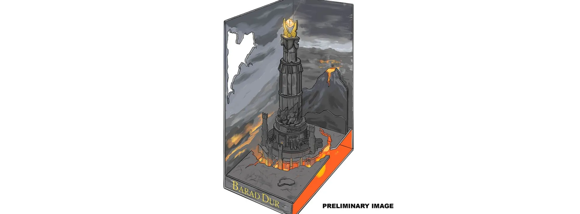Revell 00537 Tiny Adventures - Herr der Ringe Barad-Dur | Miniaturwelt