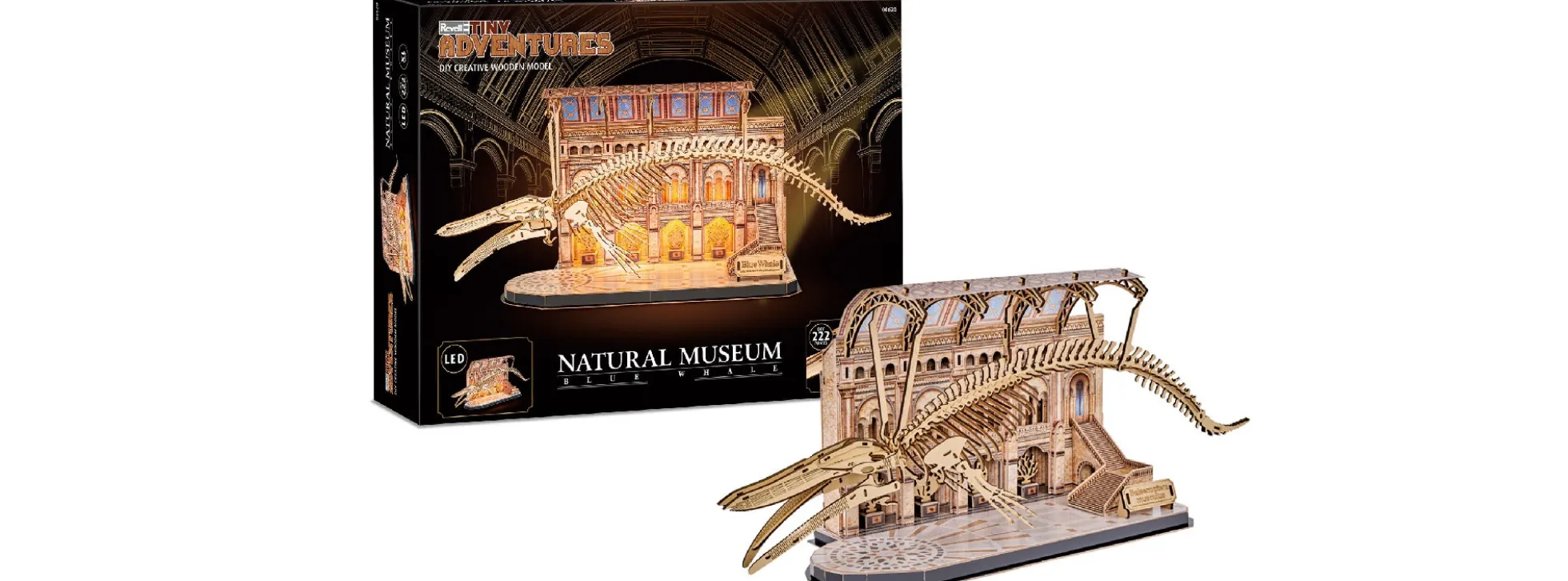 Revell 00620 Tiny Adventures - Natural Museum Blauwal | Miniaturwelt