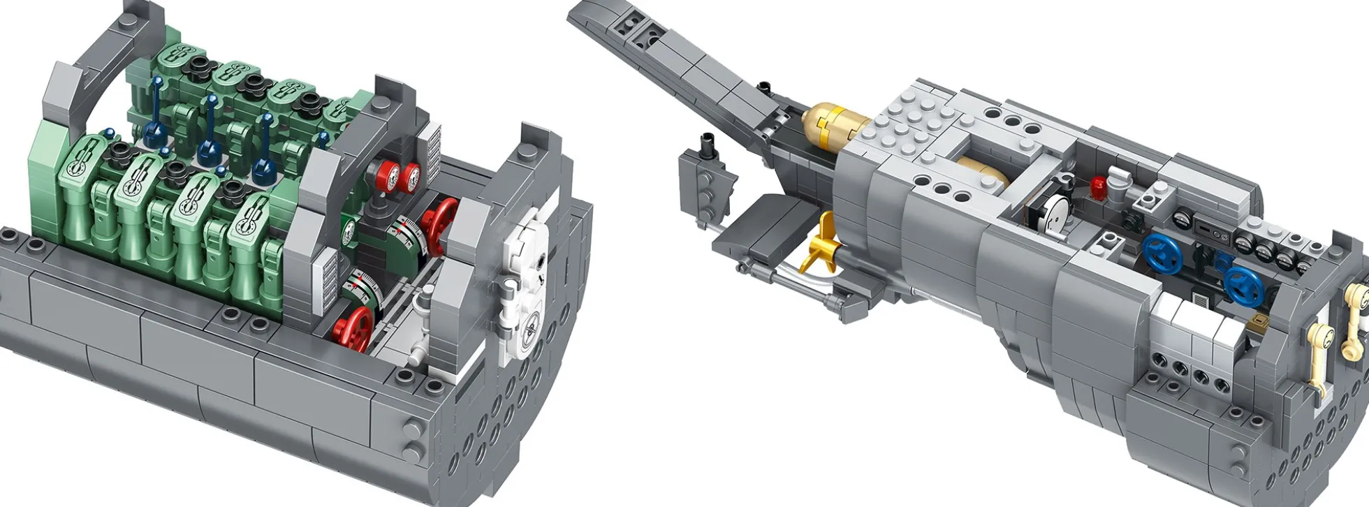 Revell 00960 U-Boot U-96 Das Boot - Brick System | U-Boot Baukasten 1:56