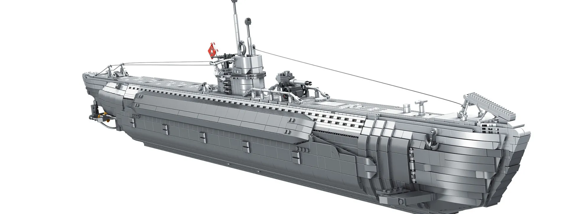 Revell 00960 U-Boot U-96 Das Boot - Brick System | U-Boot Baukasten 1:56