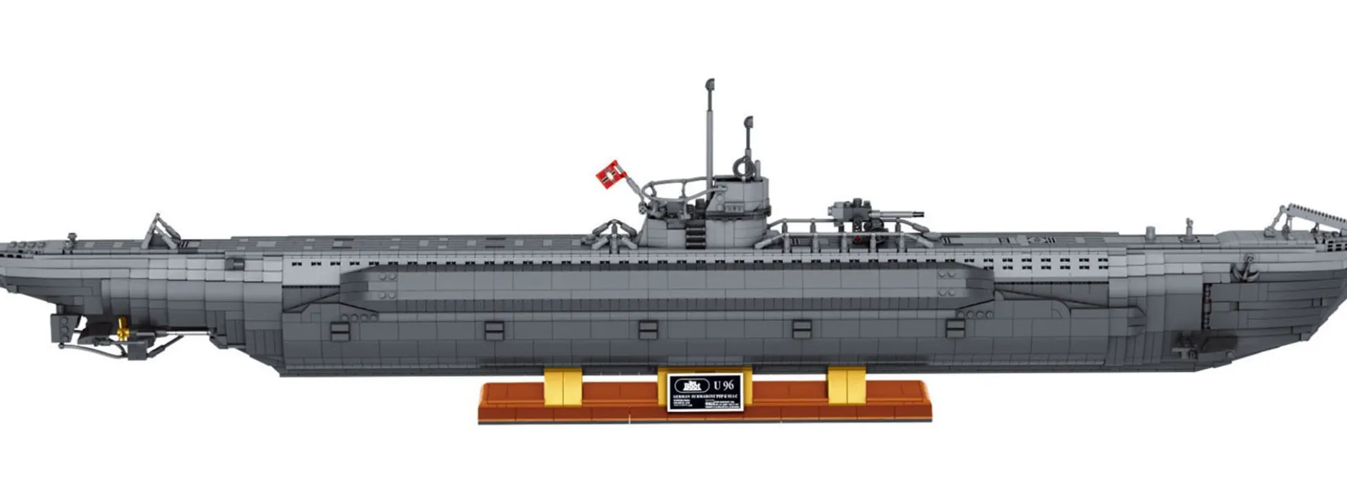 Revell 00960 U-Boot U-96 Das Boot - Brick System | U-Boot Baukasten 1:56
