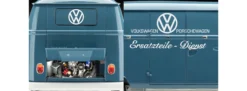 Revell 07742 Volkswagen T1 Kastenwagen - 75 Years of the VW T1 | Auto Bausatz 1:16