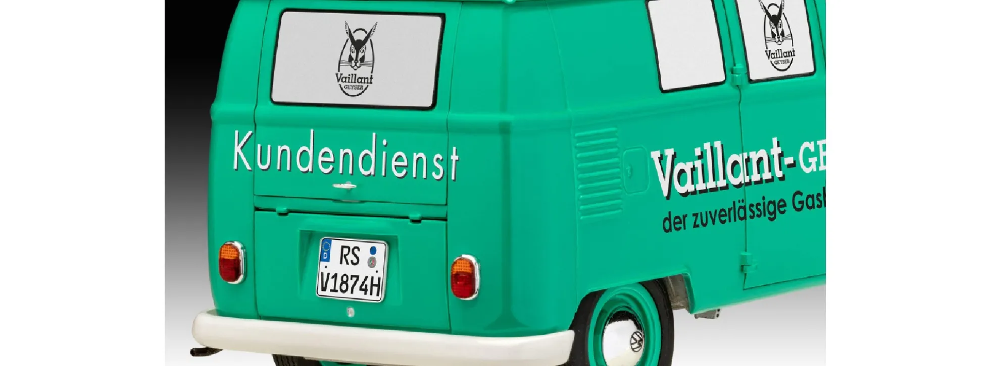 Revell 05648 VW T1 Bus 150 Jahre Vaillant Geschenkset | Auto Bausatz 1:24