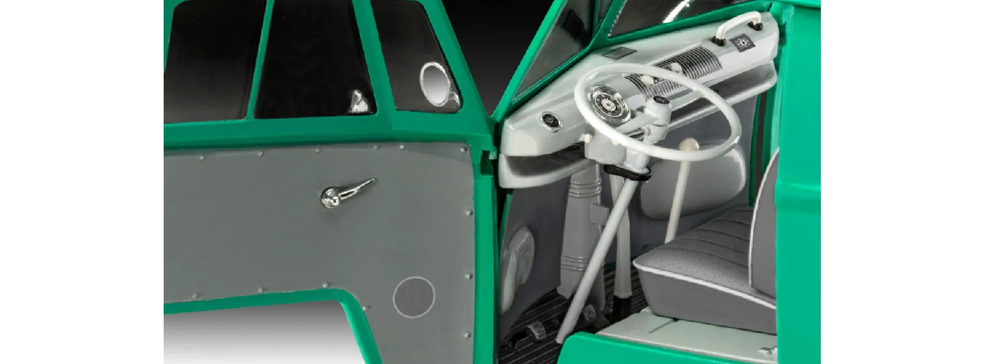 Revell 05648 VW T1 Bus 150 Jahre Vaillant Geschenkset | Auto Bausatz 1:24