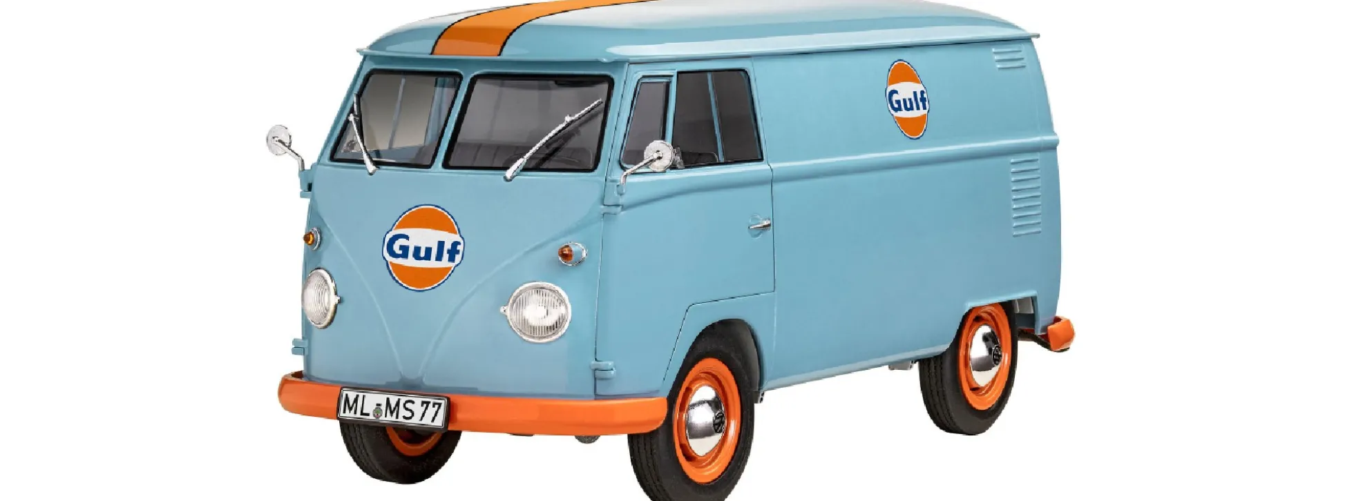 Revell 07726 VW T1 Kastenwagen Gulf | Auto Bausatz 1:24