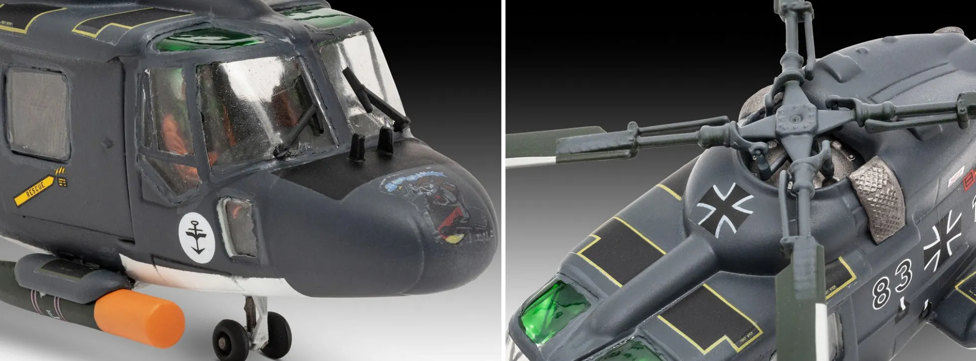 Revell 03805 Westland Lynx Mk.88A | Hubschrauber Bausatz 1:72