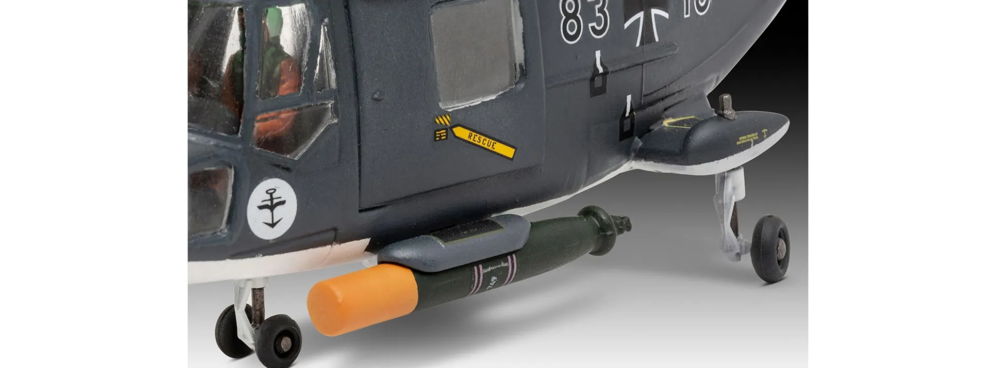 Revell 63805 Westland Lynx Mk.88A Model Set | Hubschrauber Bausatz 1:72