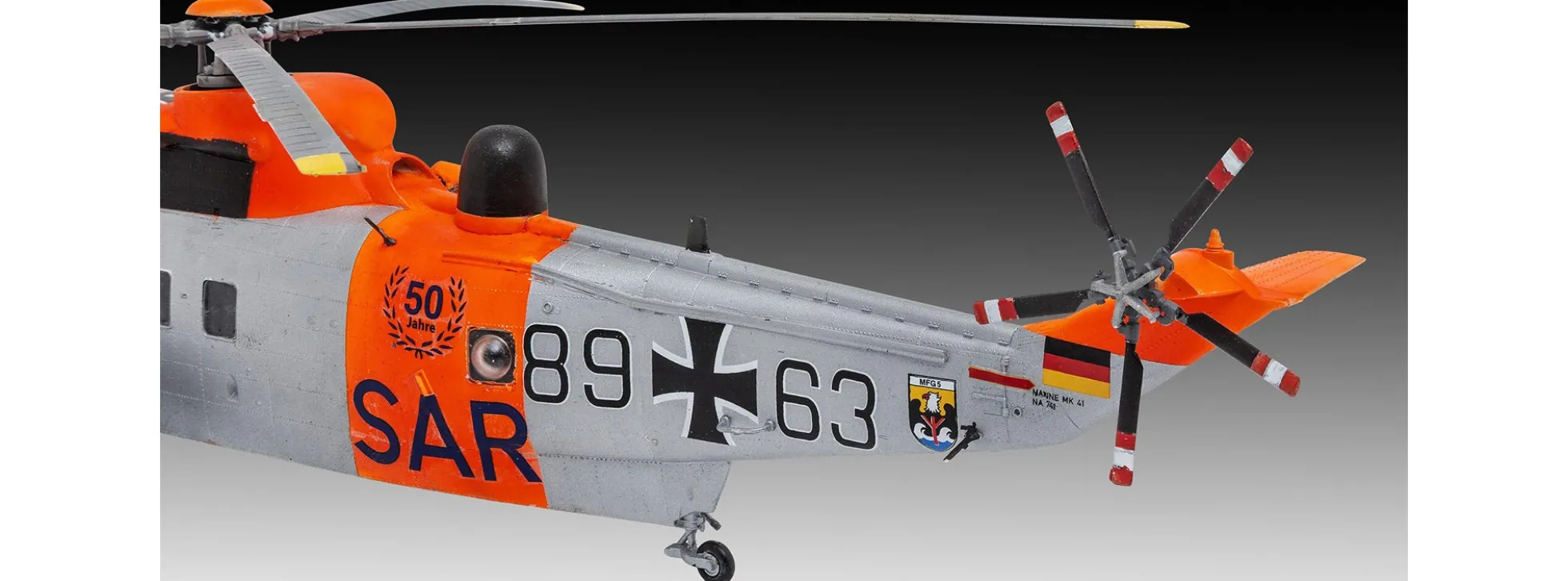 Revell 03785 Westland Sea King Mk. 41 | Hubschrauber Bausatz 1:72