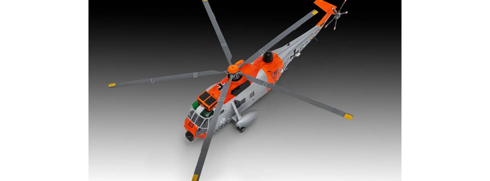 Revell 03785 Westland Sea King Mk. 41 | Hubschrauber Bausatz 1:72