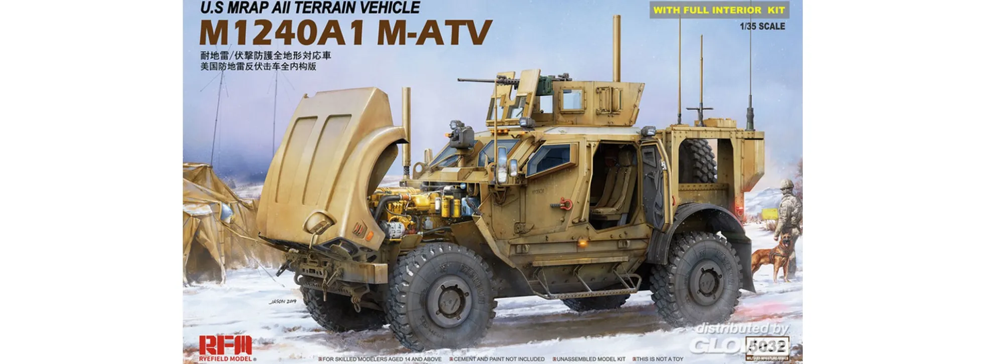 RFM RM-5032 U.S. MRAP M-ATV M1024A1 | Militär Bausatz 1:35