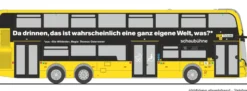 RIETZE 78034 Alexander Dennis Enviro 500 BVG - Schaubühne | Busmodell 1:87