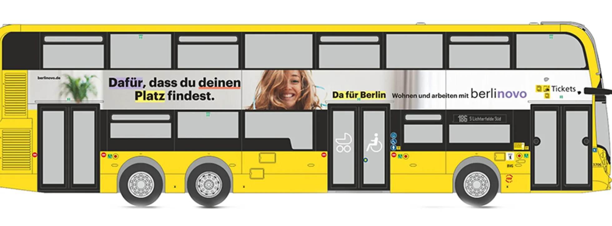 RIETZE 78017 Alexander Dennis Enviro500 BVG Berlinovo Busmodell 1:87