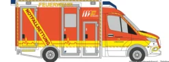 RIETZE 76255 GSF RTW 18 Rettungsdienst Lüdenscheid | Blaulichtmodell 1:87
