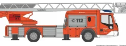 RIETZE 71106 Iveco DLK 32 n.B. FW Gotha | Blaulichtmodell 1:87