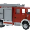 RIETZE 68312 Iveco Magirus HLF20 Feuerwehr Murrhardt Blaulichtmodell 1:87