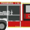 RIETZE 68159 Iveco Magirus HLF Teamcab Feuerwehr Frohburg Blaulichtmodell 1:87