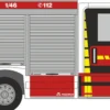 RIETZE 68160 Iveco Magirus Varus HLF Feuerwehr Bous Blaulichtmodell 1:87