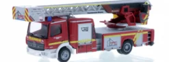 RIETZE 71652 Magirus DLK Atego Staatl. Feuerwehrschule Würzburg | Blaulichtmodell 1:87