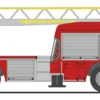 RIETZE 71121 Magirus DLK 32 n.B. FW Döbeln | Blaulichtmodell 1:87