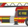 RIETZE 71125 Magirus DLK n.B. FW Hersbruck | Blaulichtmodell 1:87