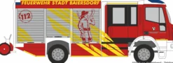 RIETZE 68167 Magirus HLF Team Cab | Blaulichtmodell 1:87