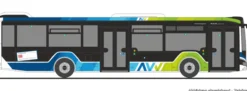 RIETZE 75418 MAN Lions City 12 18 AVV Augsburg | Busmodell 1:87