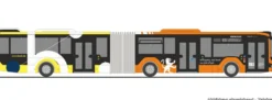 RIETZE 75887 MAN Lions City 18 Bodensee - Oberschwaben Verkehrs GmbH | Busmodell 1:87