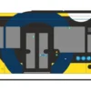 RIETZE 76350 MAN Lions City 12 E Bodensee-Oberschwaben Strauss Reisen | Busmodell 1:87
