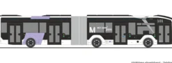 RIETZE 76521 MAN Lions City 18 E Flughafen München | Busmodell 1:87
