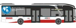 RIETZE 76326 MAN Lions City 12E Sab Tours Wels Busmodell 1:87