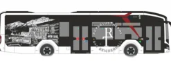 RIETZE 76343 MAN Lions City 12 E Stadtwerke Bad Reichenhall Rupertus Therme Busmodell 1:87