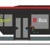 RIETZE 76356 MAN Lions City 12 E Würzburger Straßenbahn | Busmodell 1:87