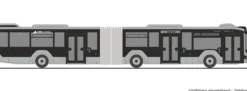 RIETZE 75892 MAN Lions City 18 18 G HAVAG Halle/Saale | Busmodell 1:87