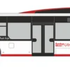 RIETZE 67639 MAN Lions City Hybrid Syntus Utrecht Busmodell 1:87