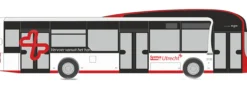 RIETZE 67639 MAN Lions City Hybrid Syntus Utrecht Busmodell 1:87