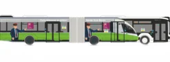 RIETZE 75866 MAN Lions City 18 2018 Killer Citybus Witten Busmodell 1:87
