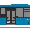 RIETZE 74783 MAN Lions Intercity LE DB Regio Bus Mitte - VRN | Busmodell 1:87