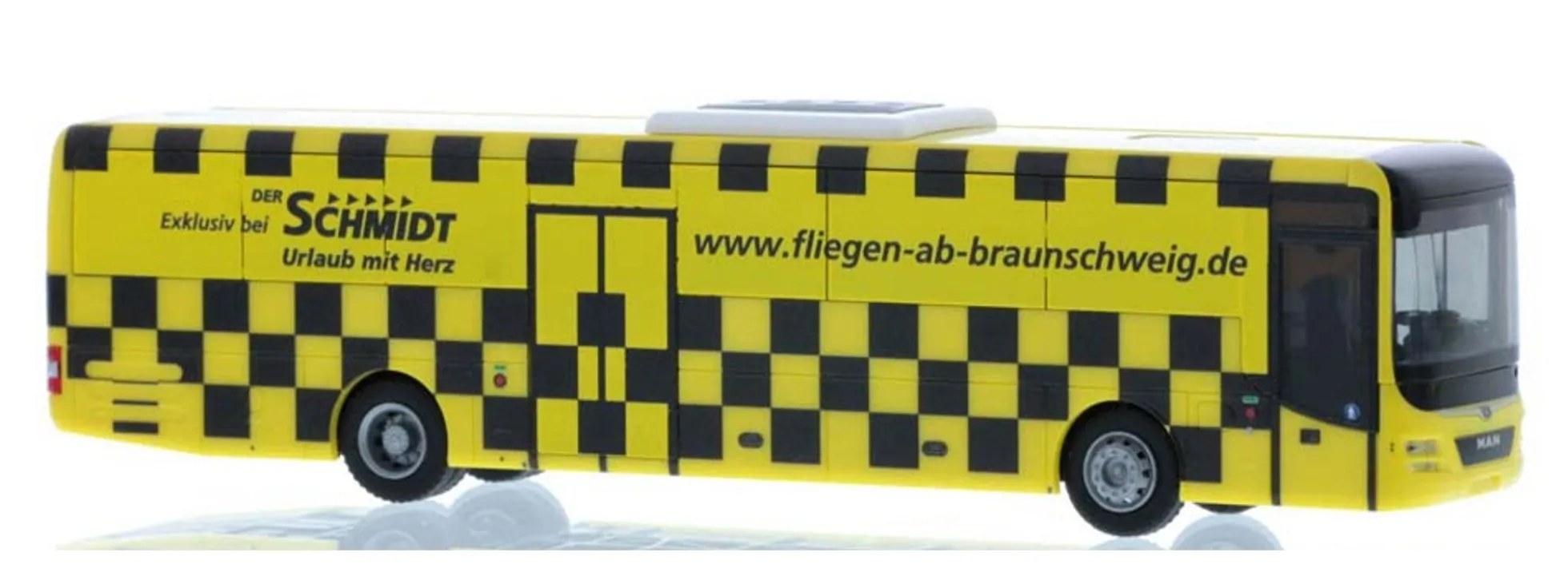 RIETZE 74713 MAN Lions Intercity Schmidt Wolfenbüttel Busmodell 1:87