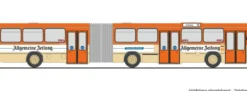 RIETZE 75123 MAN SG 192 Allgemeine Zeitung Mainz | Busmodell 1:87
