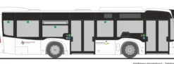 RIETZE 67955 MB Citaro K Salzburg Verkehr | Busmodell 1:87