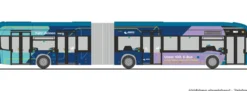 RIETZE 77639 MB eCitaro G MVG München - 100. E-Bus | Busmodell 1:87
