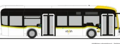 RIETZE 75625 MB eCitaro Schaffhausen CH | Busmodell 1:87